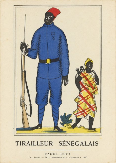 Raoul Dufy Tirailleur Sénégalais No6 - Poster