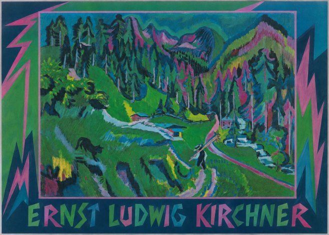Raphael Kirchner Davos in Summer No1 - Poster