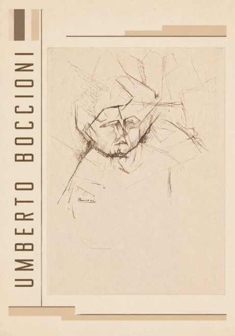 Umberto Boccioni Head Study No2 - Poster