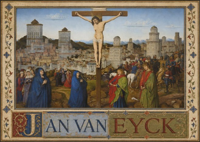 Jan van Eyck The Crucifixion No6 - Poster