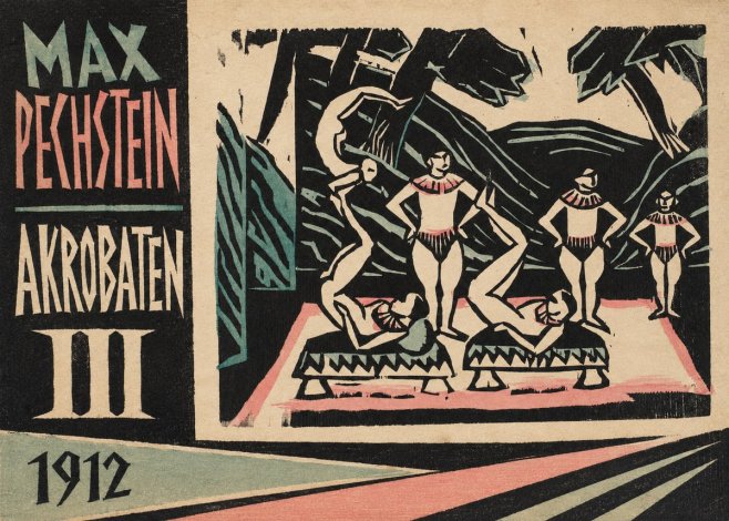Max Pechstein Akrobaten Iii No2 - Poster