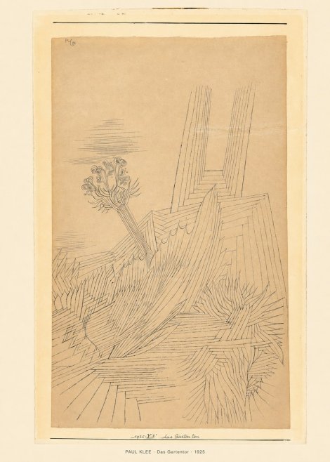 Paul Klee Das Gartentor II No6 - Poster
