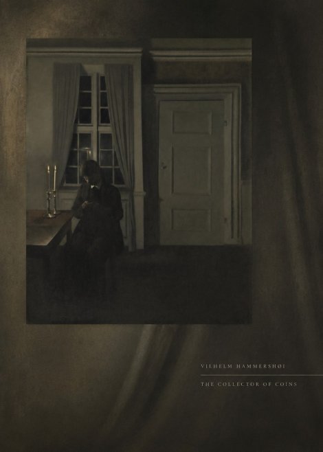 Vilhelm Hammershøi The Collector of Coins No5 - Poster