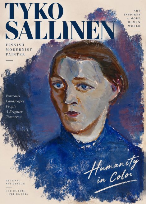 Tyko Sallinen Portrait II No3 - Poster