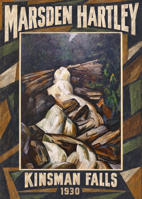 Marsden Hartley Kinsman Falls No1 - Poster