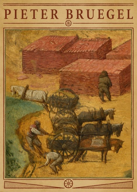 Pieter Bruegel The Brickmakers No3 - Poster