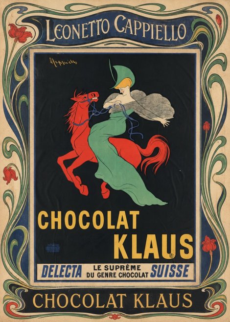 Leonetto Cappiello Chocolat Klaus III No5 - Poster
