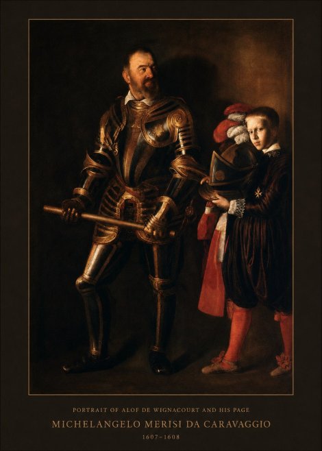 Michelangelo Merisi da Caravaggio Portrait of Alof De Wignacourt and His Page No4 - Poster