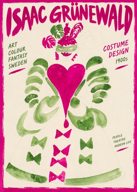 Isaac Grünewald Costume Design XVI No2 - Poster