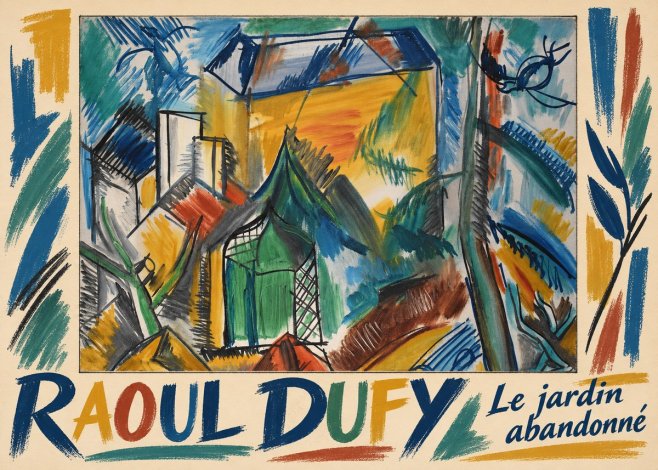 Raoul Dufy Le Jardin Abandonné No1 - Poster