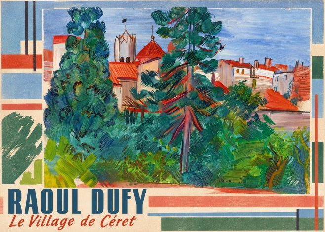 Raoul Dufy Le Village De Céret No3 - Poster