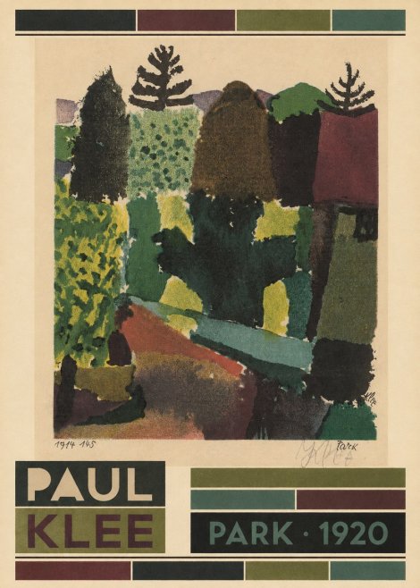 Paul Klee Park II No6 - Poster