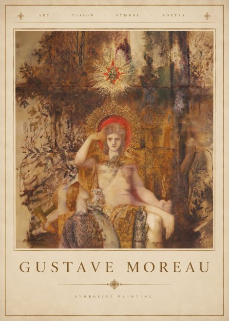 Gustave Moreau Jupiter and Semele III No4 - Poster