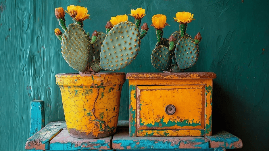 Rustic Cactus Portrait