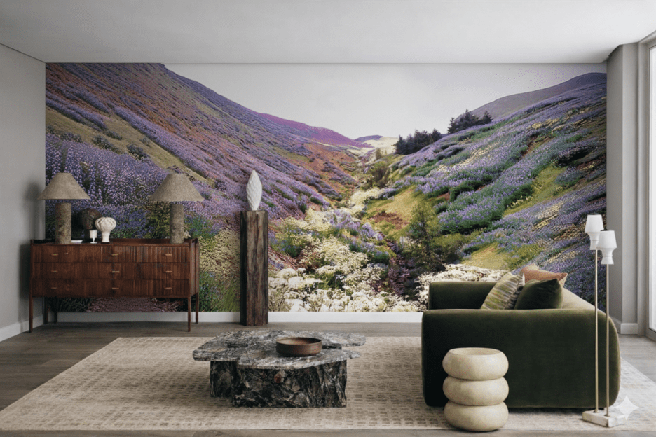 Lush Valley Tapestry