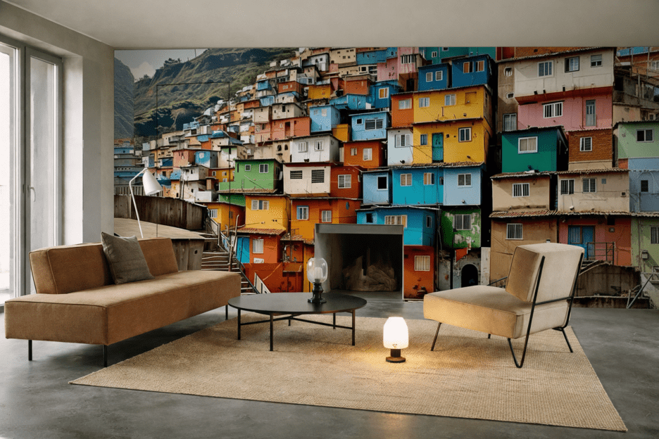 Cascading Color Blocks