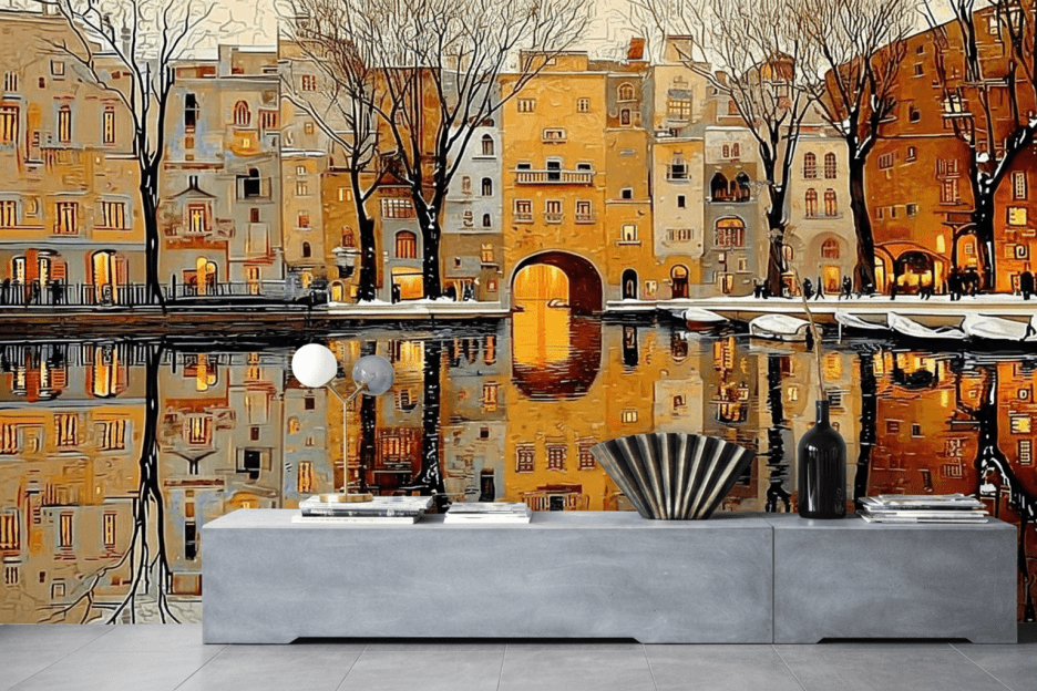 Quiet Canal Reflection