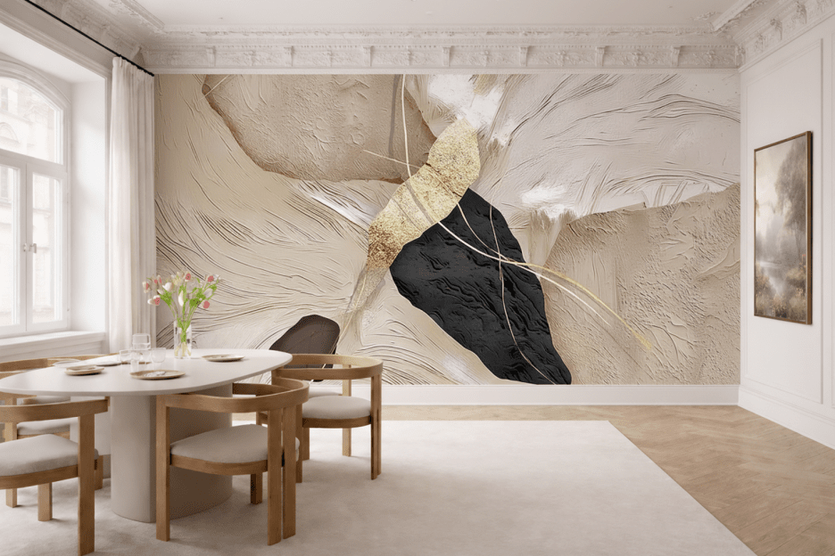 Luminous Basalt Veins