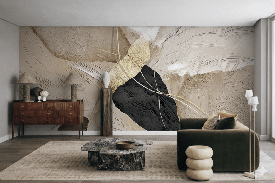 Luminous Basalt Veins