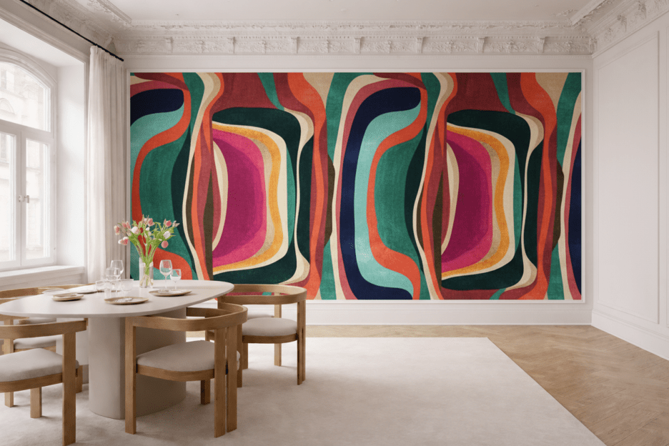 Vintage Rippled Arch