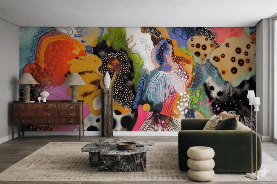 Vibrant Fractal Garden