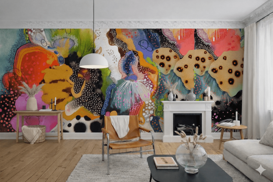 Vibrant Fractal Garden