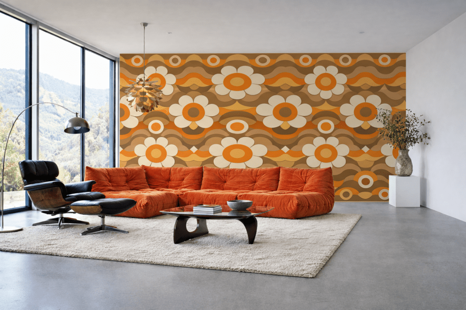 Wisped Floral Motif