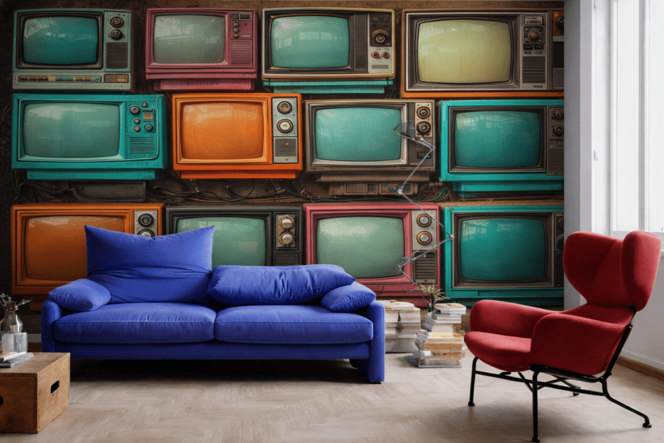 Retro Television Montage