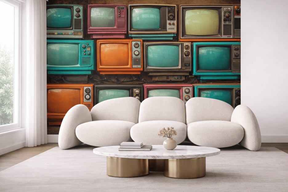 Retro Television Montage