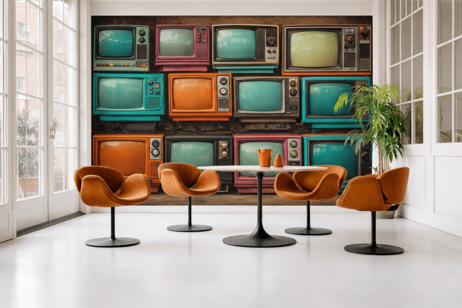 Retro Television Montage