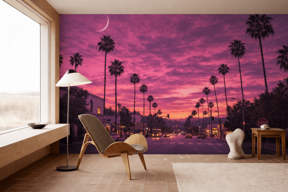 Twilight Palms