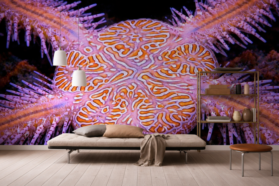 Coral Pattern Mosaic