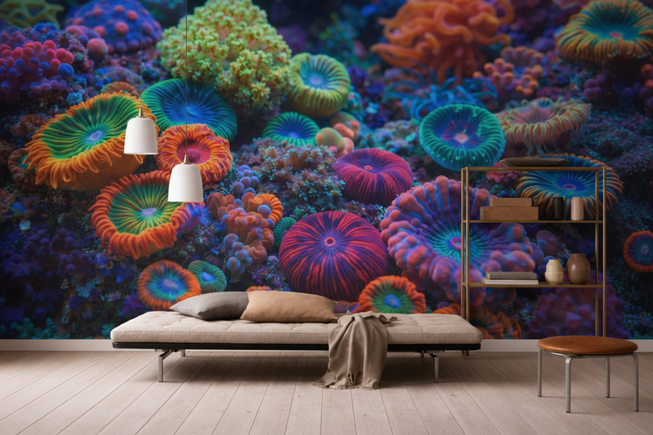 Vibrant Coral Garden