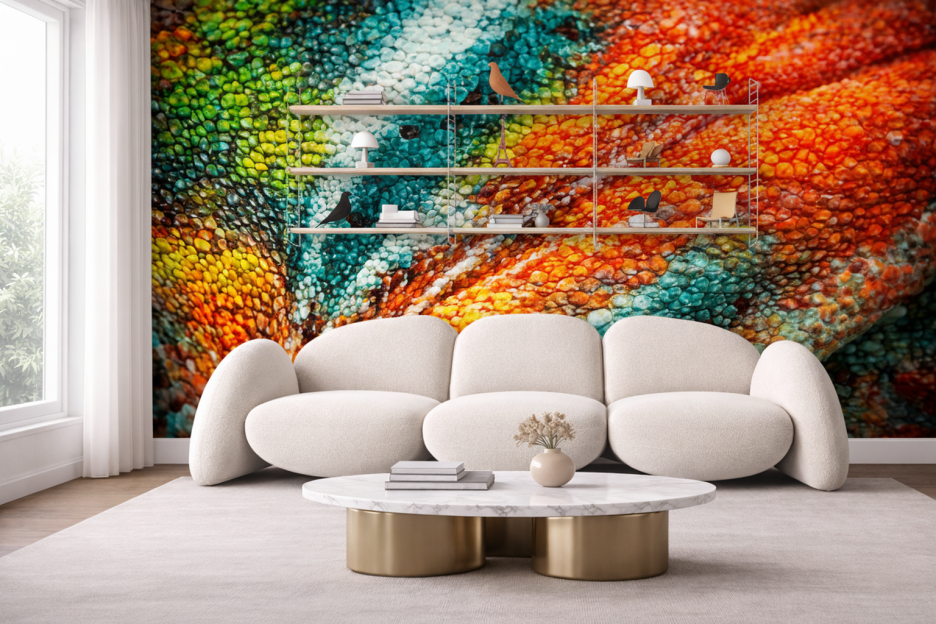 Iridescent Reptile Skin