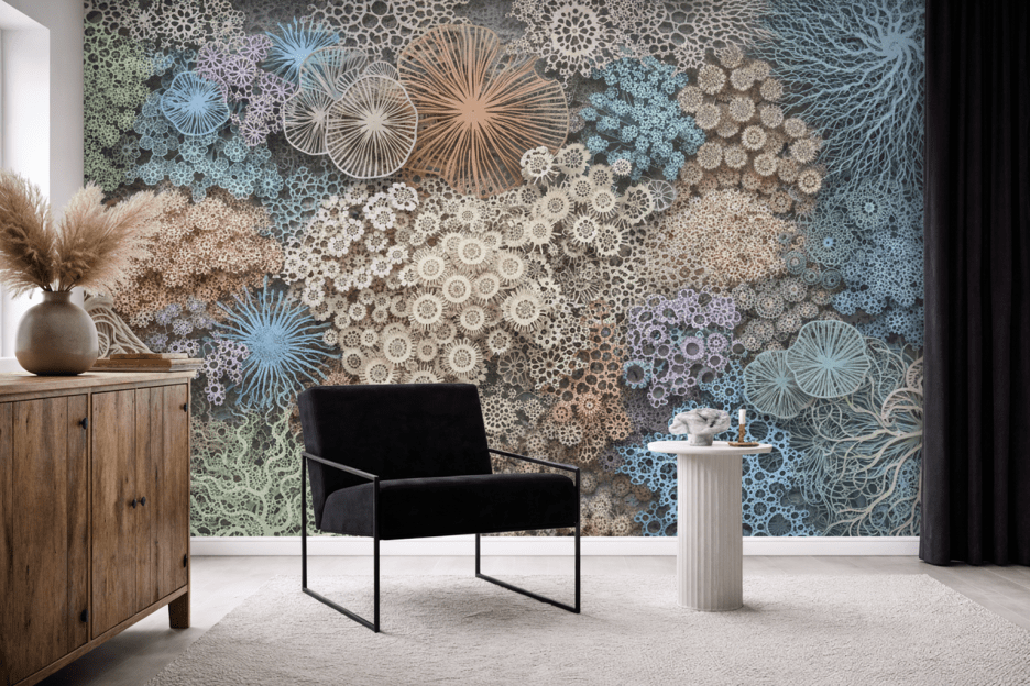Coral Mosaic Fretwork