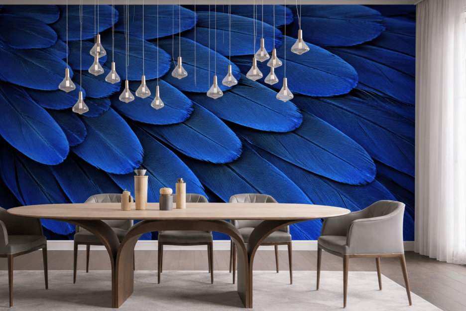 Midnight Feather Mosaic