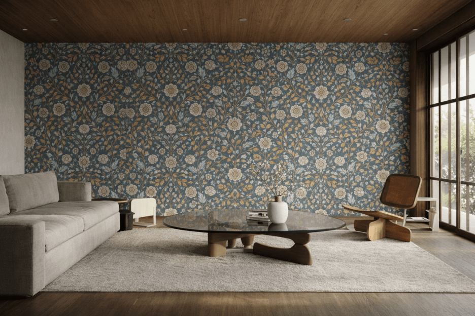 Granite Floral Canvas