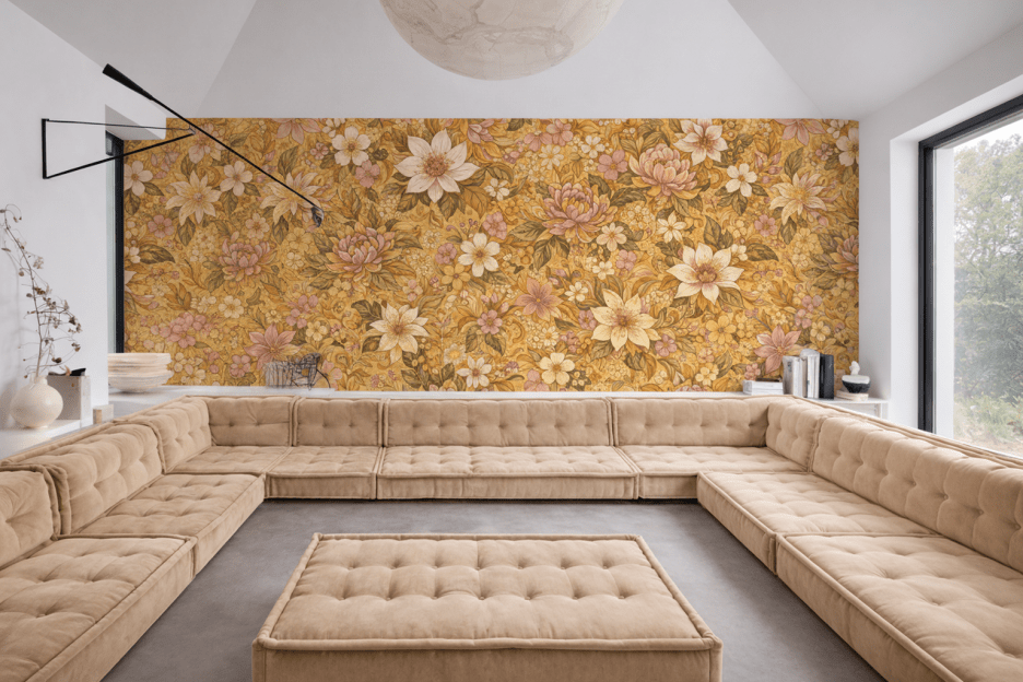 Luminous Petal Mosaic