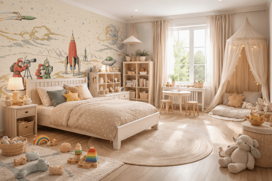 Galactic Exploration Scene