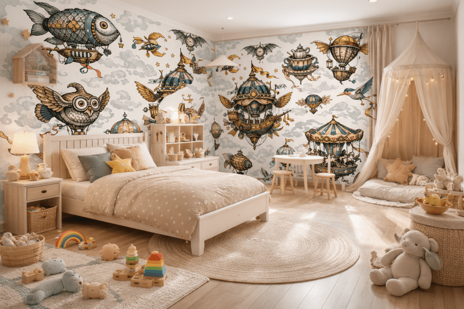 Whimsical Aviary Voyage