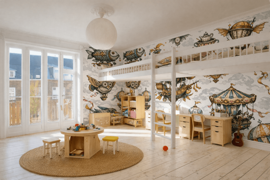 Whimsical Aviary Voyage