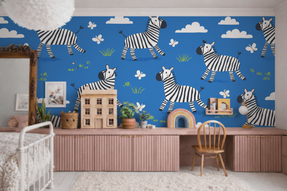Zebra Dune Mural