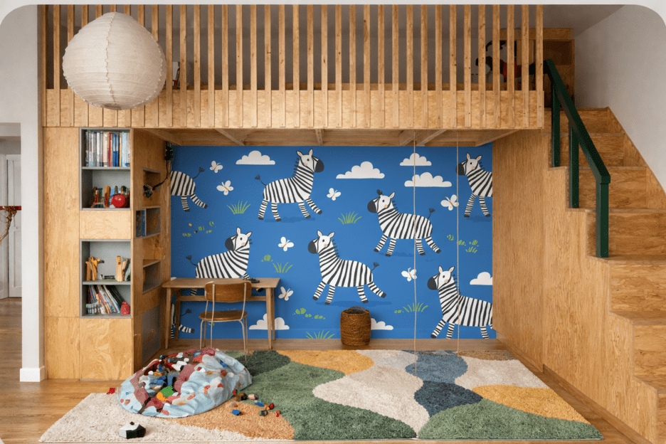 Zebra Dune Mural