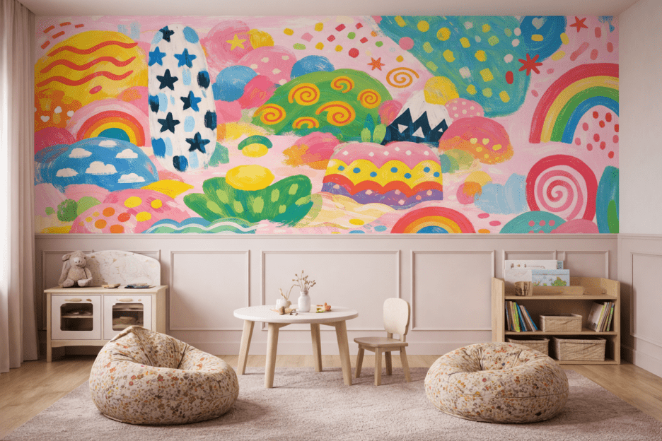 Whimsical Hillside