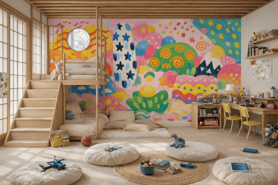 Whimsical Hillside