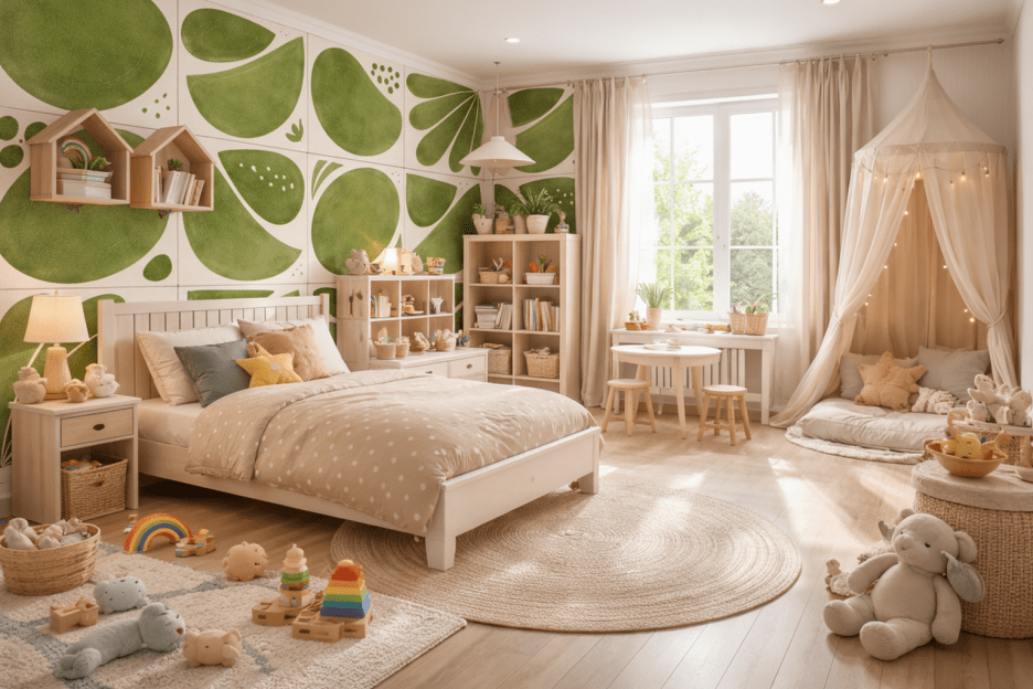 Verdant Palette Mural