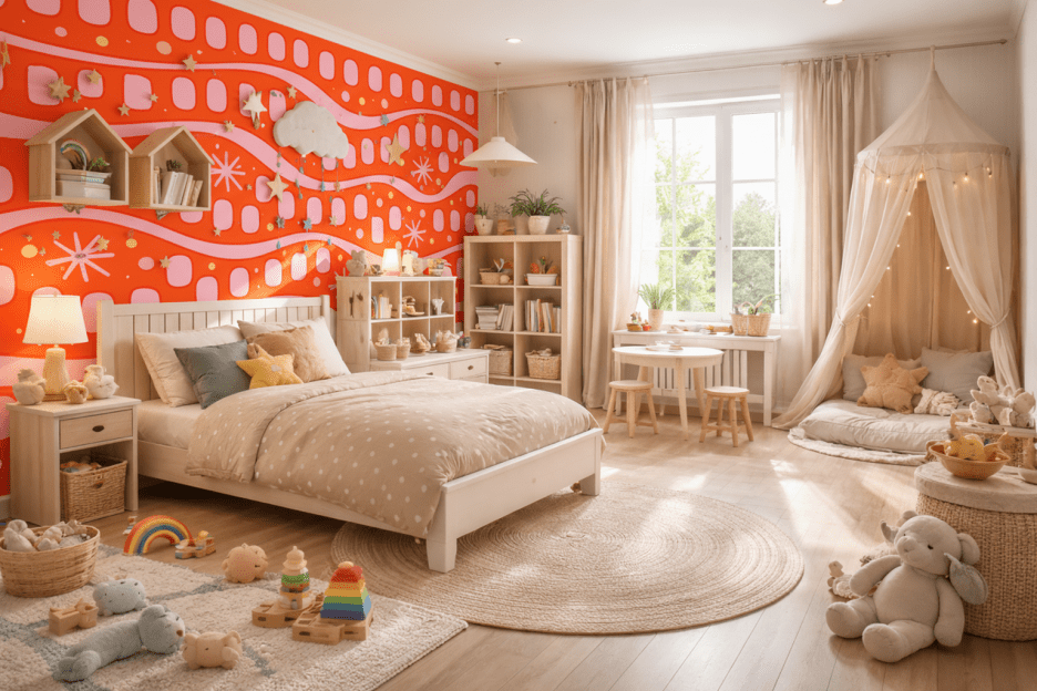 Vibrant Ripple Mosaic