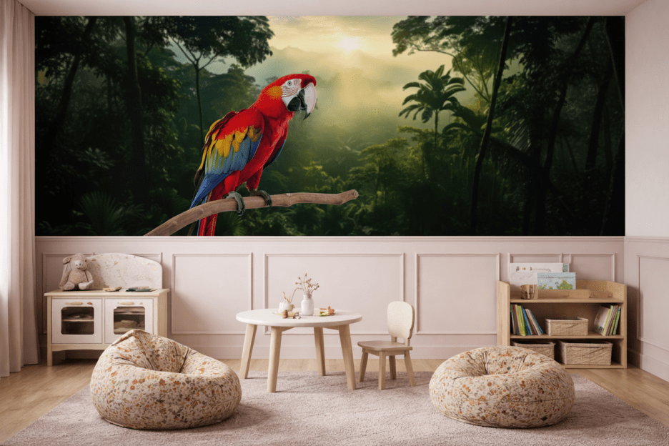 Scarlet Jungle Parrot