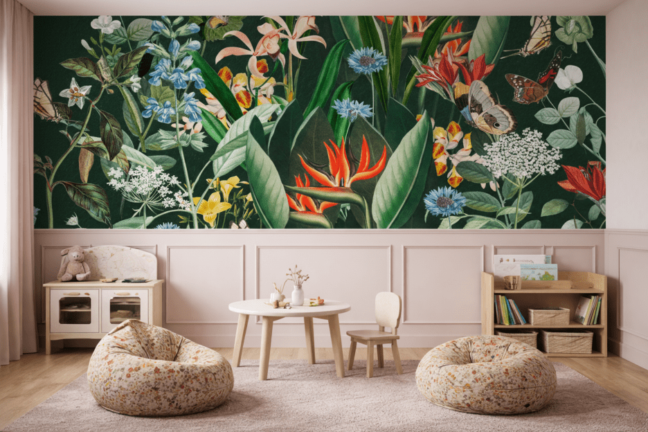 Vibrant Botanical Fusion