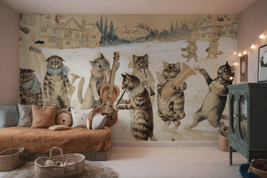 Festive Feline Orchestra